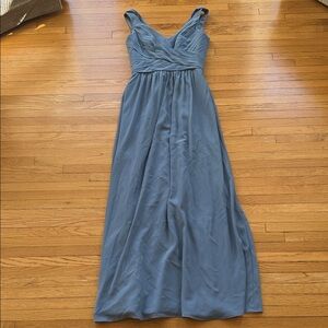 Sorella Vita Slate Blue Evening Gown